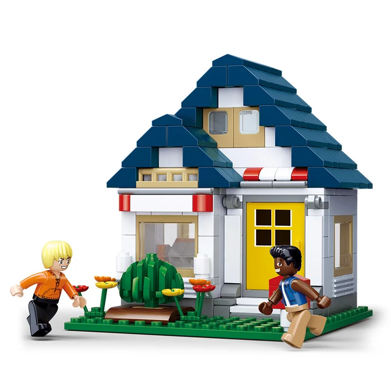 

Sluban Building Blocks Compatible with Lego B0569 204P Models Building Kits Blocks Toys Hobby Hobbies For Chlidren