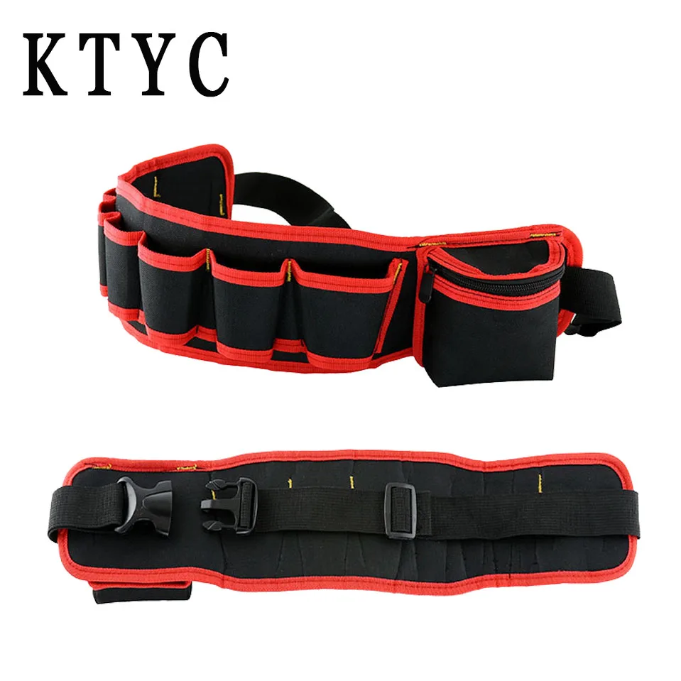 KTYC Waterproof Waist Carpenter Rig Hammer Pockets Electrician Tool