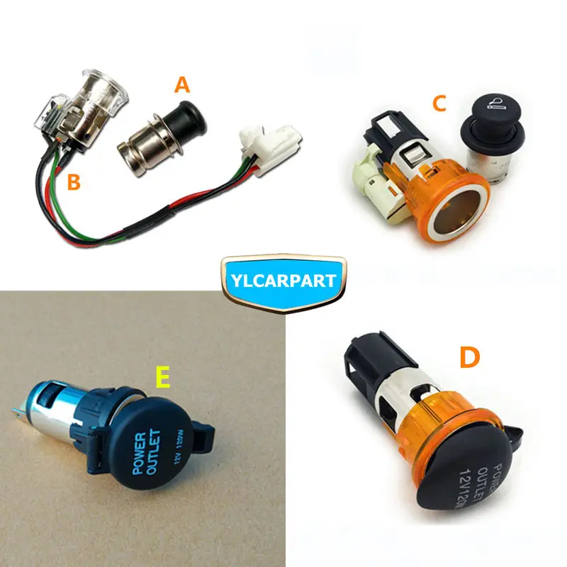 

For Geely Emgrand 7 EC7 EC715 EC718 Emgrand7 E7,Emgrand7-RV EC7-RV EC715-RV IMPERIAL,Car cigarette lighter socket power outlet