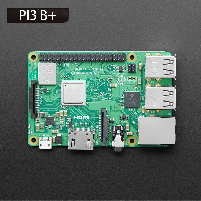 

Raspberry Pi 3 Model B plus, the Improved Version 1.4GHz Cortex-A53 with 1GB RAM