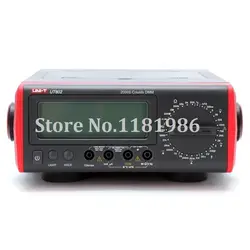 UNI-T UT-802 UT802 4-1/2 цифр AC/DC скамейке/Desktop Тип Цифровые мультиметры правда допустимые значения мультиметр