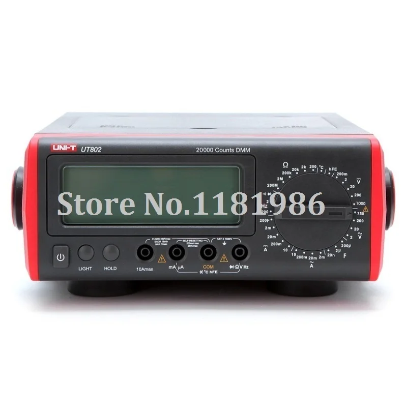  UNI-T UT-802 UT802 4-1/2 Digits AC/DC Bench/Desktop Type Digital Multimeters True Valid Values Mult