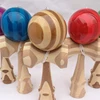 1 Piece Professional Bamboo PU Paint Wooden Kendama Balls Skillful Jumbo Kendama Outdoors Juggle Game Balls Toys for Gifts ► Photo 2/6