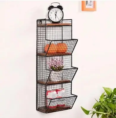 The iron art wall bookshelf. Shelves. The wall of the wall shelves shelves