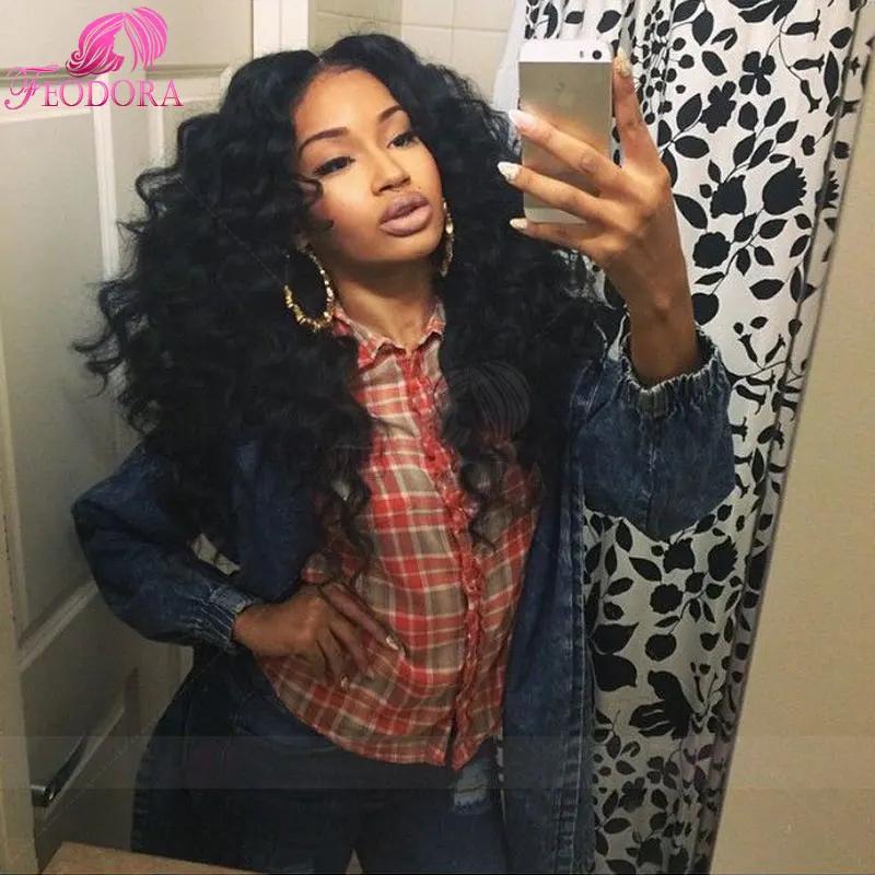 

Virgin Full Lace Human Hair Wigs Natural Hairline Stocked 7A Grade Lace Front Wigs Curly Unprocessed 150% Density Full Lace Wigs