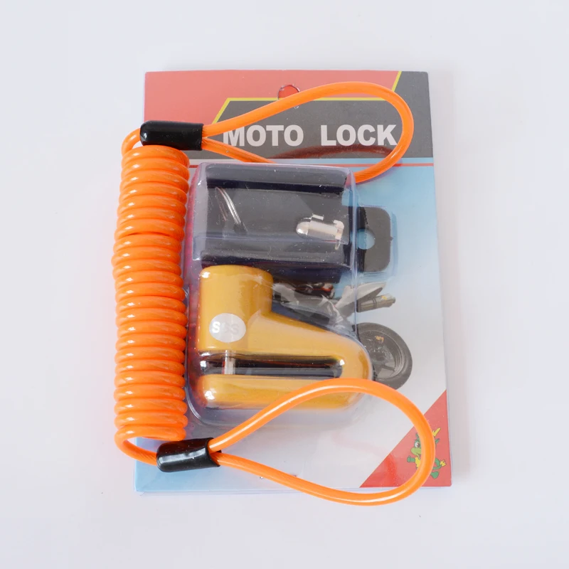 Disk Disc Bicycle Motorcycle Brake Rotor Lock 22