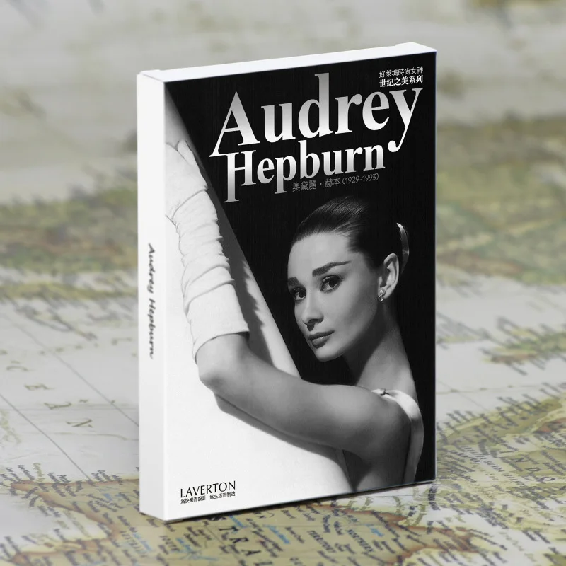 

30sheets/LOT Audrey Hepburn Postcard /Greeting Card/wish Card/Fashion Gift