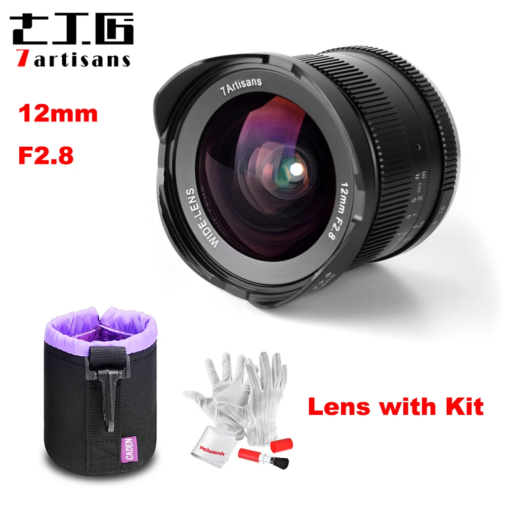 Aliexpress.com : Buy 7artisans 12mm F2.8 Ultra Wide Angle Lens for Sony E mount APS C Mirrorless