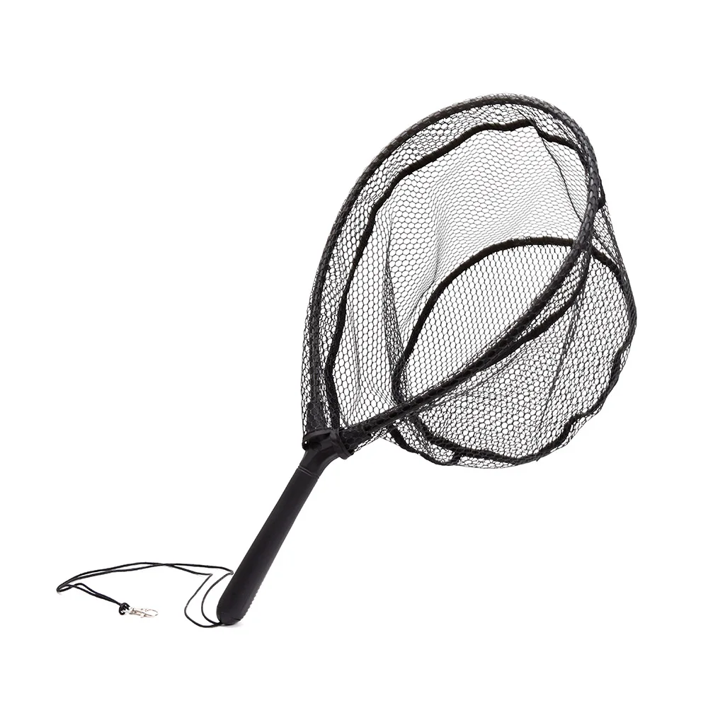 60CM Folding Fishing Net Landing Fishing Network Aluminum Alloy Frame