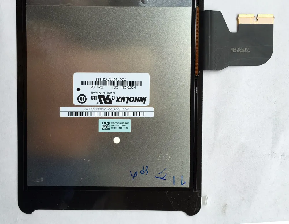 Completo Novo Display Lcd Mais Digitador da Tela de Toque para Asus Fonepad Me372cg Me372 K00e Vem com Adesivo - Imagem 3
