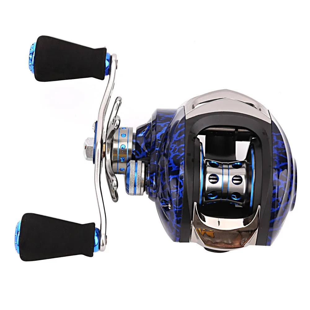 6.3:1 14+1BB Carp Bait Casting Fishing Reels Water wheel low profile reel Carretilha de pesca molinete Abu garcia Drop Shipping