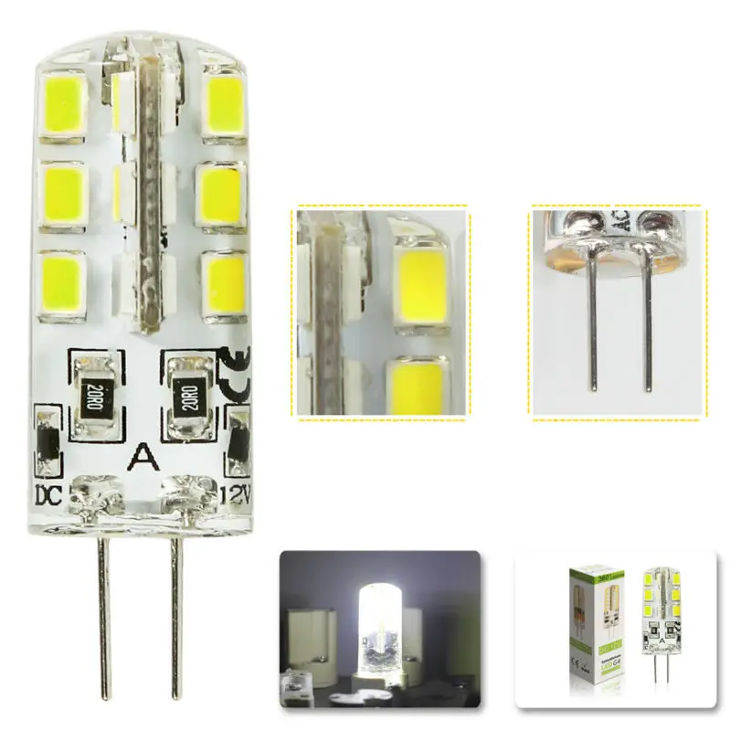 Светодиодная лампа G4 2835 SMD 6 Вт 12 в пост. Тока 24 светодиода 1 шт./лот|g4 store|g4 ibook ac adapterg4