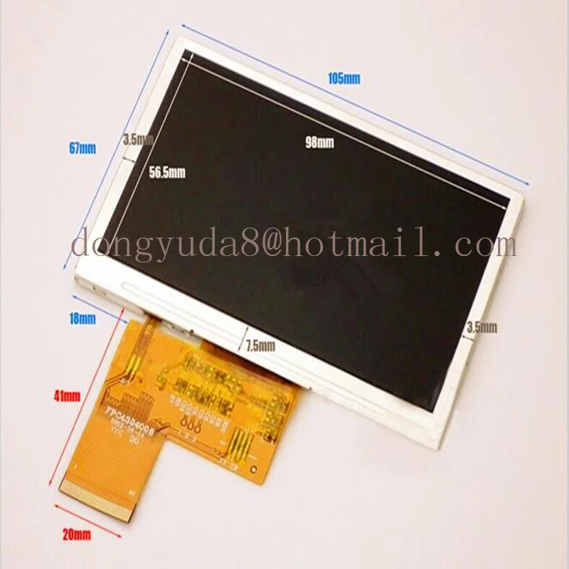 Новый ЖК-экран 4 3 дюйма HD TFT для Satlink 6932 6936 6939 6960 6965 6966 6979 спутниковый искатель |