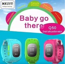 MKUYT Q50 Kid GPS Watch Anti Lost Smart Watch with OLED Screen Child GPS Location Smartwatch for iOS Android Phone