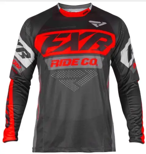 2019 New FXR FOX Racing Long Sleeve MTB Jersey Off Road Mountain Bike DH Bicycle moto Jersey DH 