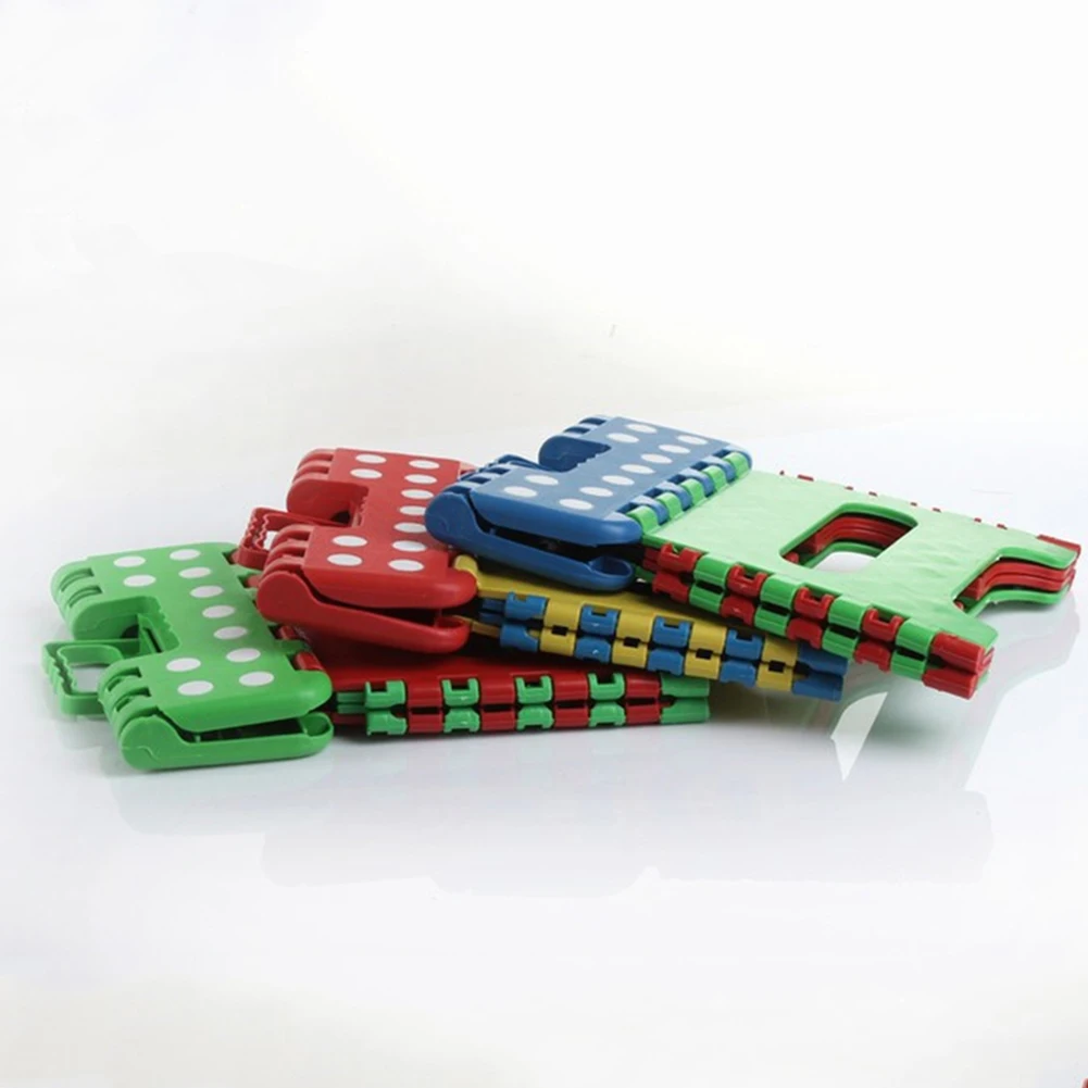 

Portable Thick Plastic Kids folding Stool Outdoor Activity Tool Home Traveling Kid Stool