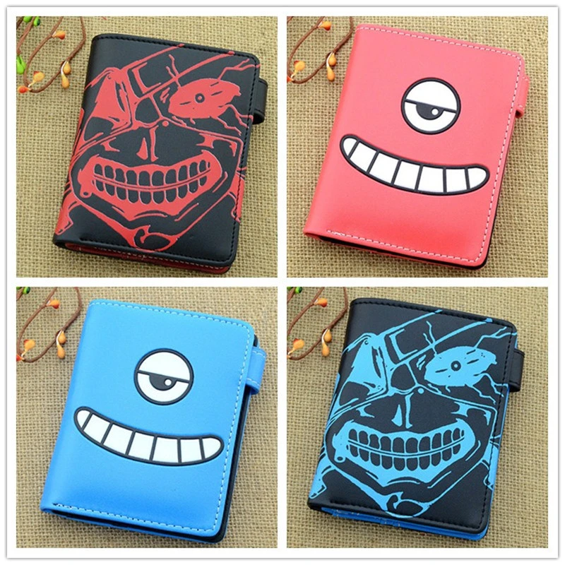 Venta al por mayor de carteras baratas de de Anime sin rostro de Spirited Away Wallet Parasitic Loge Detective Conan Tokyo para hombre|wallet coin holder|men wallet wallets -