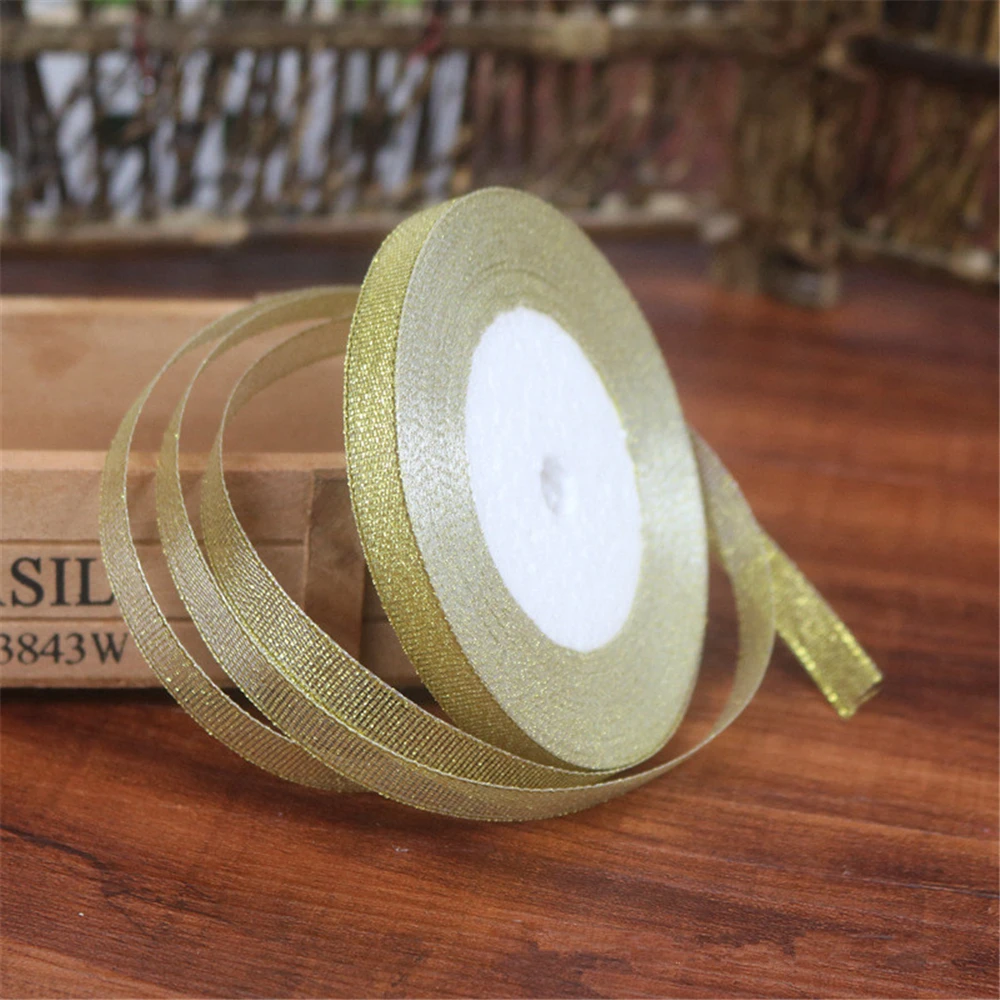 Шелковая атласная лента 25 ярдов 6 мм|silk satin ribbon|satin ribbondiy materials |