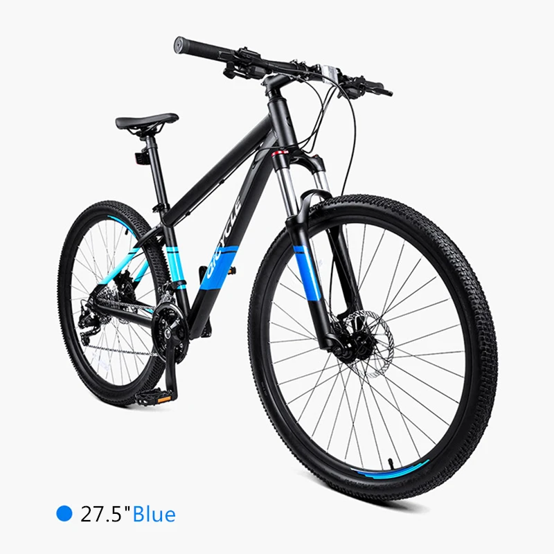 Top XIAOMI QiCYCLE 30speed sport mountain bike  27.5inch wheel variable speed bicycle with hydraulic disc brakes and shock absorbers 15