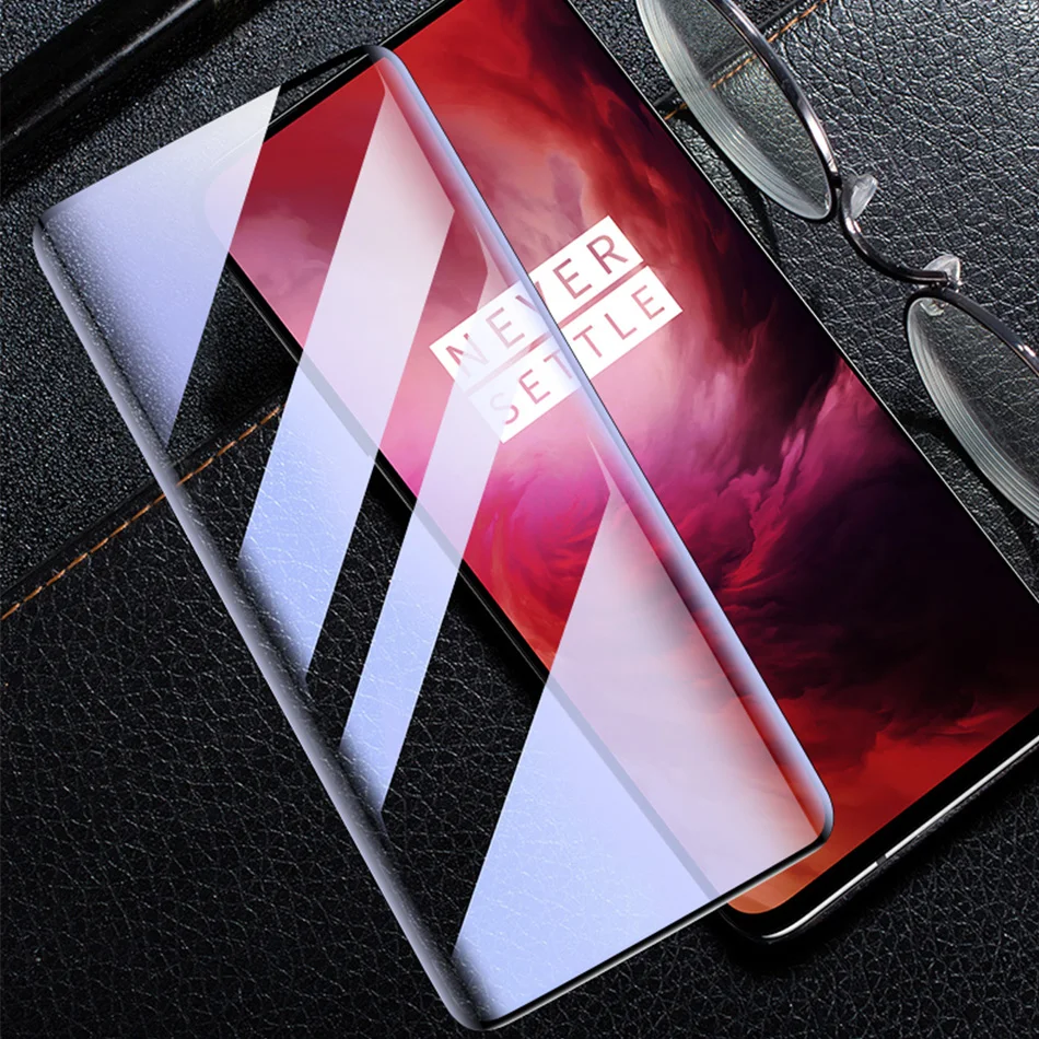

9D Tempered Glass For Oneplus 7 Pro Screen Protector Glass On For Oneplus 7 Full Protective Flim One Plus 7 Pro 6 6T A6010 A6000