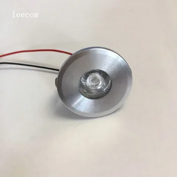 

6pcs Mini Spot LED white Ceiling Recessed Downlight Aluminium dc12v input voltage Home Under Cabinet Lights holesize 20-30mm