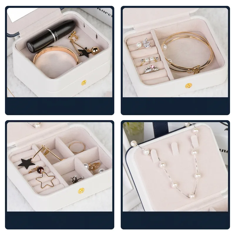 Portable Cosmetic Bag Waterproof Makeup Organizer Storage Pouch Travel Jewelry Box