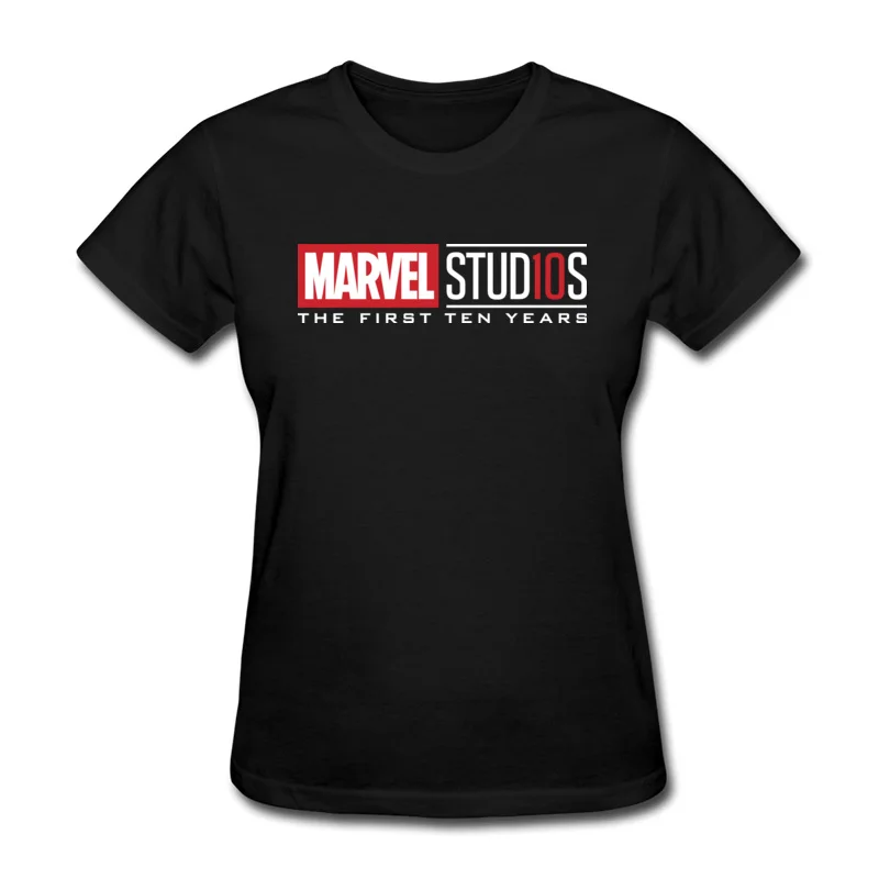 

Marvel Stud10s First Ten Subtitle T Shirt For Female 100% Cotton Womens Tops T Shirt Personalized Summer/Autumn T-shirts Rife