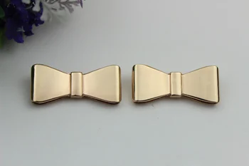 

10pcs/lot luggage bag hardware accessories diy metal bowknot decorated buckle shoe buckle adornment bag hardware accessories