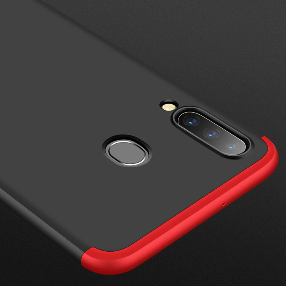 For Samsung A50 Case Fashion 360 Full Body Protect Hybrid Plastic Cover For Samsung Galaxy A10 A20 A30 A40 A50 Hard PC Coque