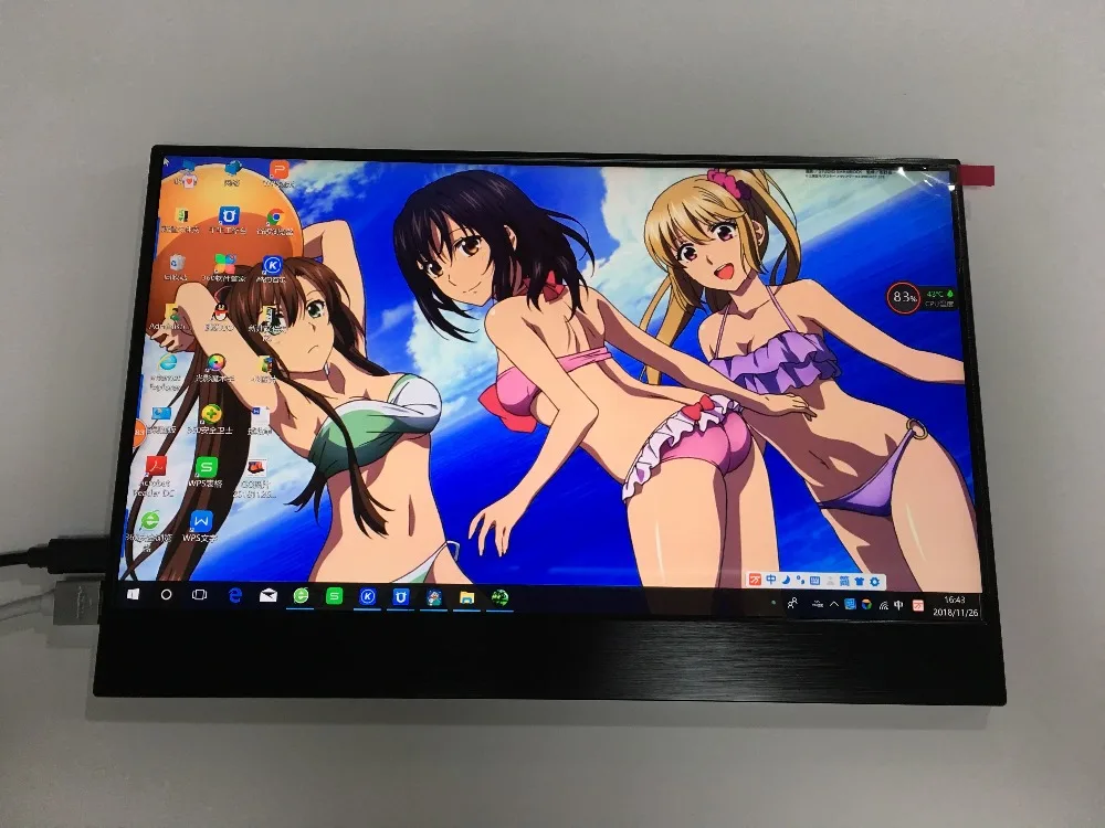 

12.5 Inch 3840 * 2160 Real 4K Monitor Screen for Computer Laptop Xbox PS4 PRO Portable HDMI IPS Displayer 100% color gamut