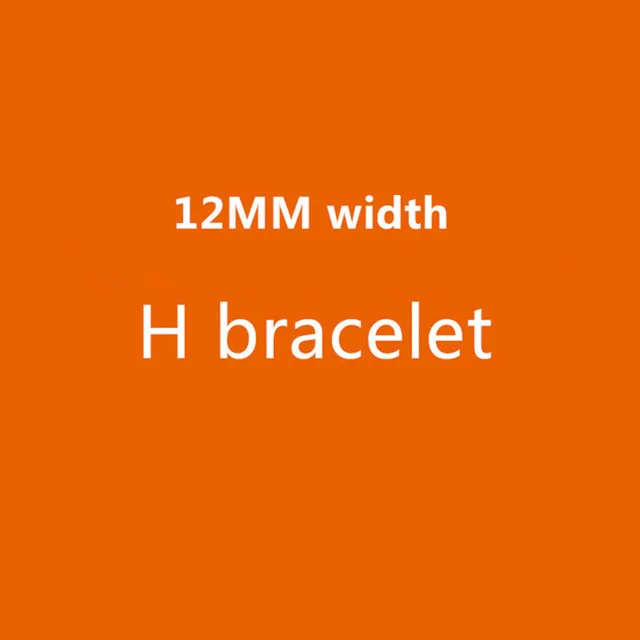 

Luxury brand 12mm 316L titanium steel H love bracelet bangle women logo Enamel bracelet cuff bangle original quality Bracelet