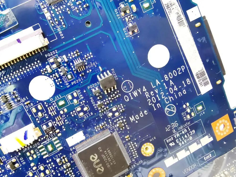 Оригинальный Для Lenovo Y580 Материнская плата ноутбука GT660M 2 Гб QIWY4 LA 8002P испытанное