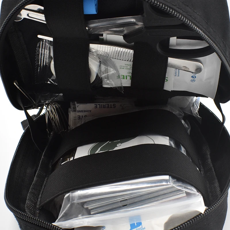 Открытый Водонепроницаемый Путешествия аптечки ткань Оксфорд тактический поясной пакет Кемпинг альпинистская сумка черный аварийный чехол Лидер продаж