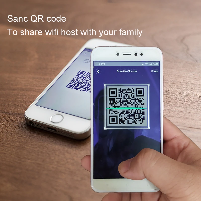 Wofea WIFI RF Gataway casa Sistema de alarma de seguridad DIY KIT de IOS y Android Smartphone App smart host V10
