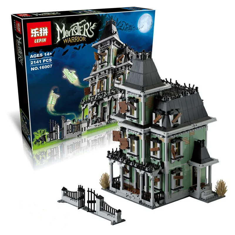 IN STOCK IN STOCK New LEPIN 16007 2141Pcs Monster fighter The haunted house Model set Building Kits Model Compatible With10228 ad5339arm new in stock