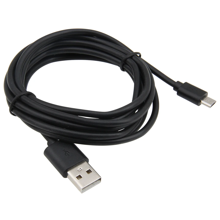 Round Charging Data Sync Line 25cm 50cm 1M 1.5M 2M 3M Type C Cable/ Micro Usb/8pin USB Cables for Mobile Phone Black White