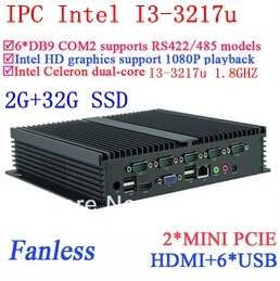  Wide application Prusa i3 industrial pc Gigabit Ethernet NM70 6 USB 6 COM 2G RAM 32G SSD Windows linux mini pc 