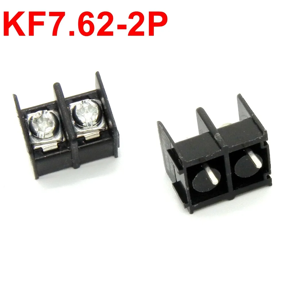 

Free ship KF7.62-2P 7.62mm pitch connector pcb screw terminal block Power connector Straight 2pin for led module 100pcs/lot