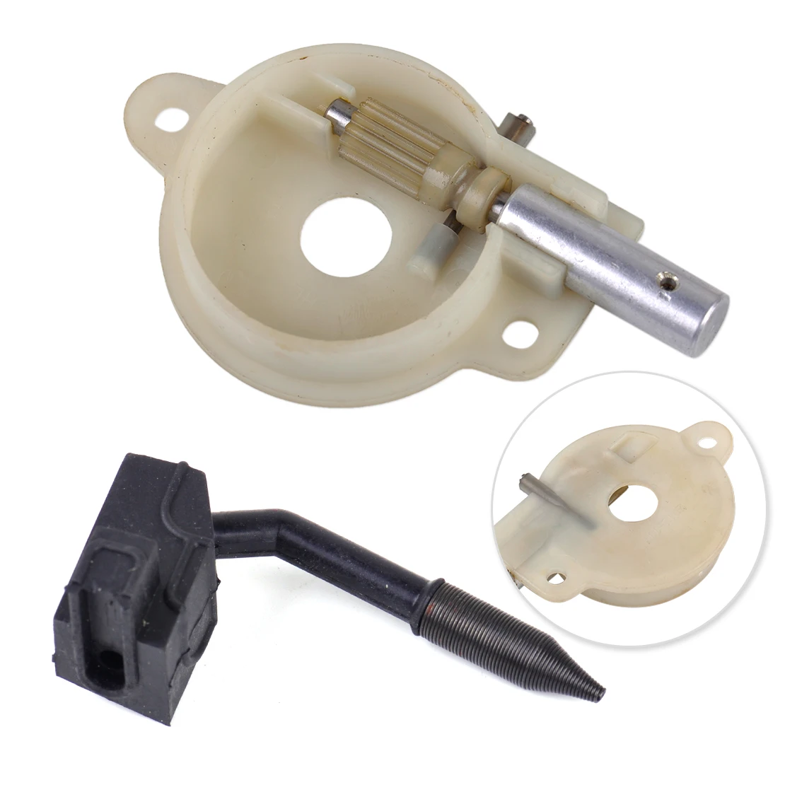 Crank Bearing Oil Seal For Husqvarna 136 137 141 142 w Chain Adjuster Tensioner