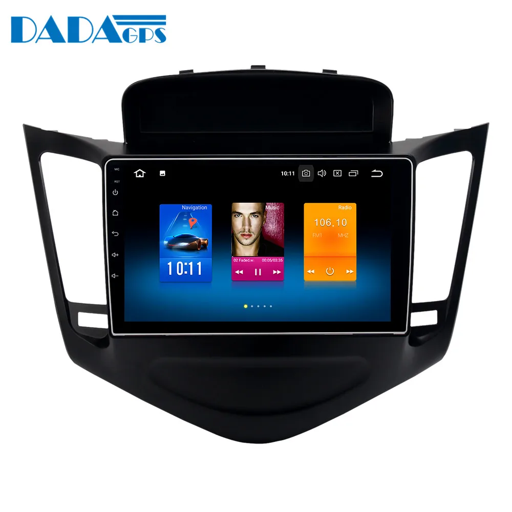 9 &quotAndroid 8 0 4 + 32 ГБ автомобильное радио GPS навигация для Chevrolet Cruze автомобильный