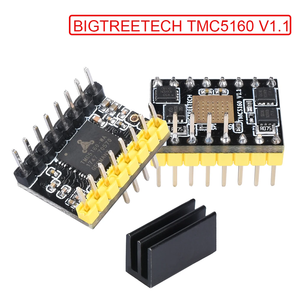 Драйвер шагового двигателя BIGTREETECH TMC5160 V1.1 SPI TMC2208 TMC2130 детали для 3D принтера SKR V1.3