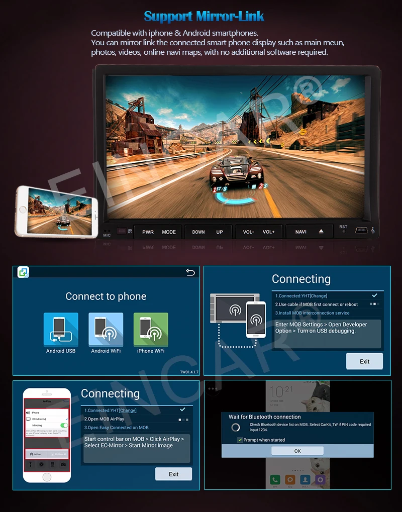 Perfect Android 6.0 Car Stereo DVD Player with GPS Navigation 2 Din Car Radio Head Unit in dash Bluetooth WiFi USB SD 1080P Video SWC 4 Perfect Android 6.0 Car Stereo DVD Player with GPS Navigation 2 Din Car Radio Head Unit in dash Bluetooth WiFi USB SD 1080P Video SWC 4