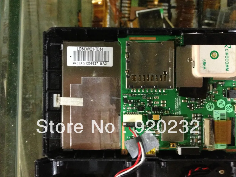 LB043WQ1-TD04 оригинальный 4 3 дюймовый ЖК-экран для Mio N179 GPS |