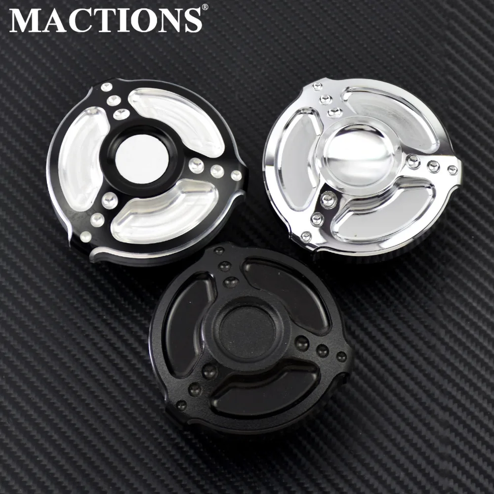 

Motor Fuel Gas Tank Cap CNC Aluminum For Harley Sportster XL883 XL1200 48 Dyna Touring Softail Fatboy 1996-2015 2016 2017 2018