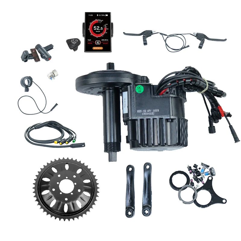 Excellent Bafang Motor BBS03 48V1000W Mid Drive Bafang Motor DIY 8Fun Electric Bike Kit BBSHD Electric Motor Kit Bicycle Motor 1000W 48V 2 Excellent Bafang Motor BBS03 48V1000W Mid Drive Bafang Motor DIY 8Fun Electric Bike Kit BBSHD Electric Motor Kit Bicycle Motor 1000W 48V 2