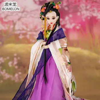 

Original Handmade Chinese Ancient Doll Tang Dynasty Beauty 1/6 Bjd Dolls 12 Jointed Doll Toy For Girl Christmas Gift Brinquedo