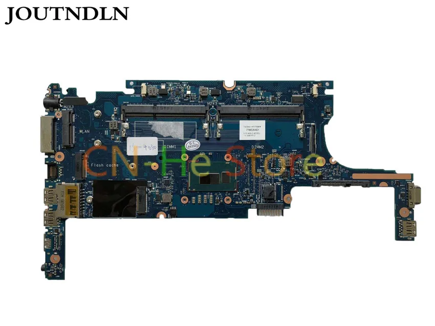 JOUTNDLN FOR HP 820 G1 Laptop Motherboard 6050A2630701 ddr3l 778828-601 w/ i3-4030U CPU 100% work | Компьютеры и офис