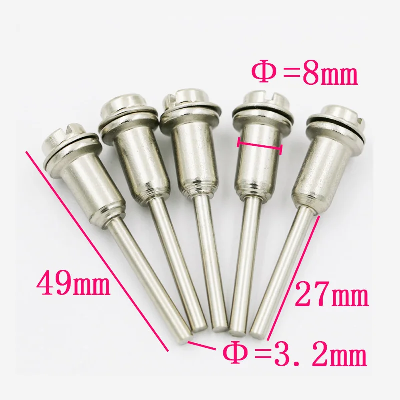 5 шт./лот 3,17 мм оправка стержня Hss режущая Арбор фиксированный отрезной диск колеса держатель винт шпиндели для Dremel Jun13