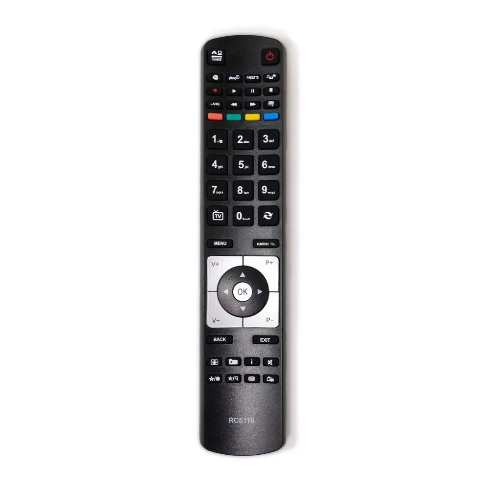 New RC5116 Universal Remote Control fit for BUSH TV LED32127HDCNTD