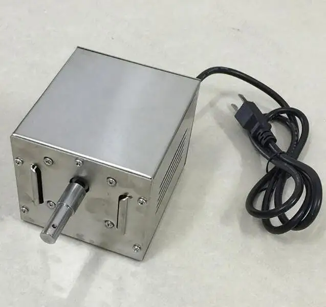 

Stainless Steel Pig Lamb Goat Charcoal BBQ Grill Roaster Rotisserie Spit 110V 220V Electric Rotated Motor